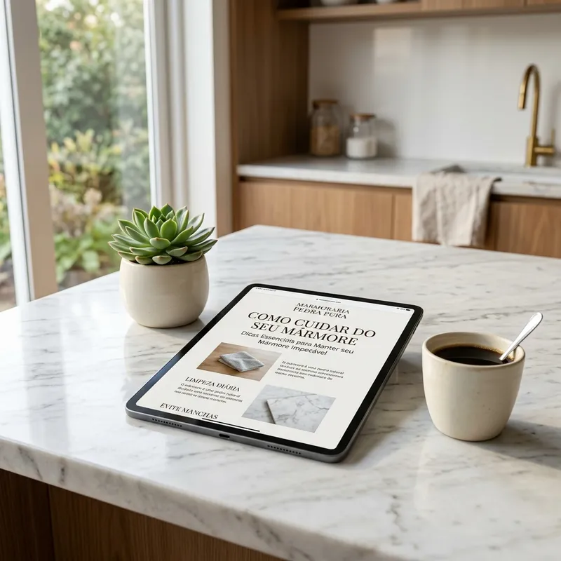 Exemplo de conteúdo de valor em blog de marmoraria