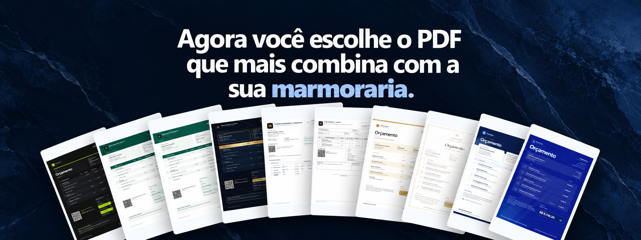 Modelos de PDF para Marmoraria: Escolha o Estilo que Combina com sua Marca